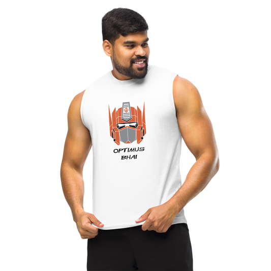 Optimus Bhai Sikh Trucker Muscle Shirt